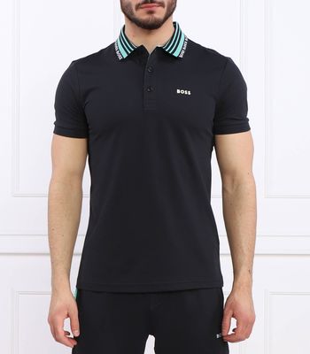 T-shirt męski casualowy BOSS GREEN ze sklepu: Gomez Fashion Store w kategorii: T-shirty męskie - zdjęcie 874714-BD9-10338_BG232M000047402
