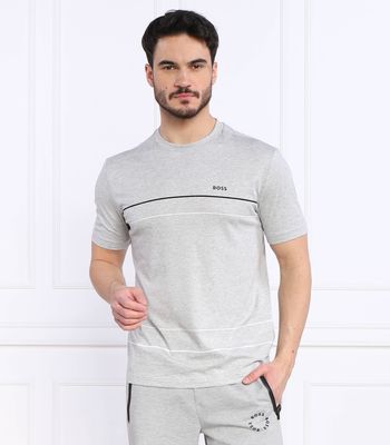 T-shirt męski na wiosnę na lato BOSS GREEN ze sklepu: Gomez Fashion Store w kategorii: T-shirty męskie - zdjęcie 874714-BD9-10338_BG232M000052059