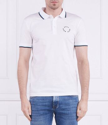 T-shirt męski casual BOSS GREEN ze sklepu: Gomez Fashion Store w kategorii: T-shirty męskie - zdjęcie 874714-BD9-10338_BG232M000054100