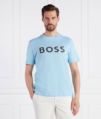 BOSS GREEN - T-shirt męski młodzieżowy ze sklepu: Gomez Fashion Store w kategorii: T-shirty męskie - zdjęcie 874714-BD9-10338_BG232M000058451