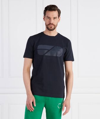 BOSS GREEN - T-shirt męski casualowy ze sklepu: Gomez Fashion Store w kategorii: T-shirty męskie - zdjęcie 874714-BD9-10338_BG232M000060402