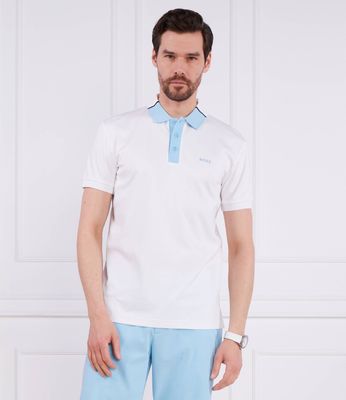 BOSS GREEN - T-shirt męski na wiosnę ze sklepu: Gomez Fashion Store w kategorii: T-shirty męskie - zdjęcie 874714-BD9-10338_BG232M000062100