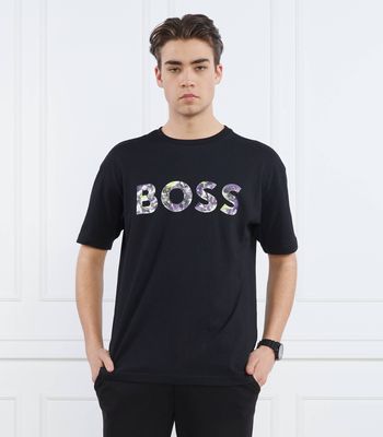 T-shirt męski na wiosnę BOSS GREEN ze sklepu: Gomez Fashion Store w kategorii: T-shirty męskie - zdjęcie 874714-BD9-10338_BG232M000063001