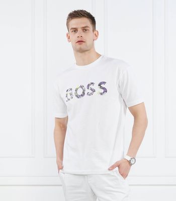 T-shirt męski młodzieżowy BOSS GREEN ze sklepu: Gomez Fashion Store w kategorii: T-shirty męskie - zdjęcie 874714-BD9-10338_BG232M000063100