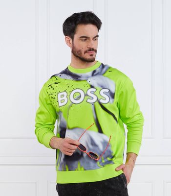 Bluza męska zimowa BOSS GREEN ze sklepu: Gomez Fashion Store w kategorii: Bluzy męskie - zdjęcie 874714-BD9-10338_BG232M000064325
