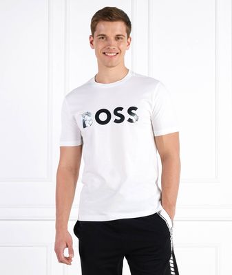 T-shirt męski na wiosnę BOSS GREEN ze sklepu: Gomez Fashion Store w kategorii: T-shirty męskie - zdjęcie 874714-BD9-10338_BG232M000073100