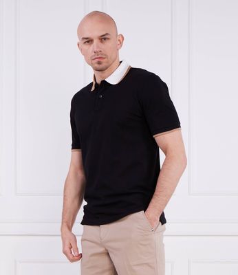 T-shirt męski na wiosnę BOSS BLACK ze sklepu: Gomez Fashion Store w kategorii: T-shirty męskie - zdjęcie 874714-BD9-10338_BB232M000010001