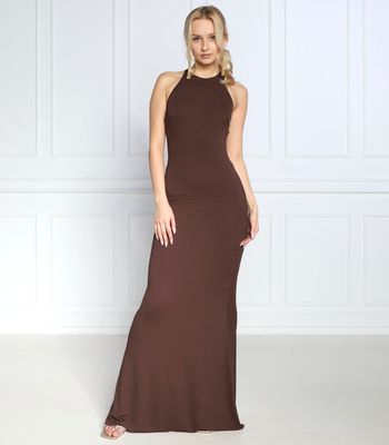 Sukienka dopasowana Elisabetta Franchi ze sklepu: Gomez Fashion Store w kategorii: Sukienki - zdjęcie 874714-BD9-10338_EF232W000004584