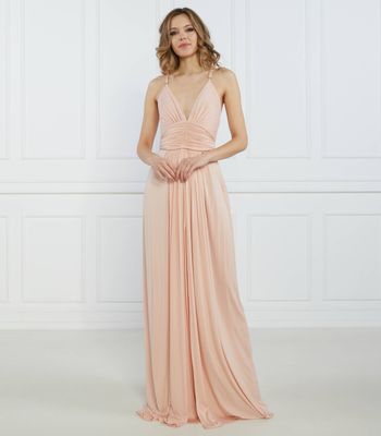 Sukienka na wiosnę Elisabetta Franchi ze sklepu: Gomez Fashion Store w kategorii: Sukienki - zdjęcie 874714-BD9-10338_EF232W000009148
