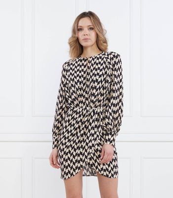 Sukienka casualowa na wiosnę Elisabetta Franchi ze sklepu: Gomez Fashion Store w kategorii: Sukienki - zdjęcie 874714-BD9-10338_EF232W000038080
