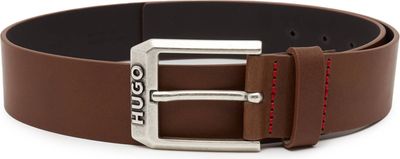 HUGO - Pasek ze sklepu: Gomez Fashion Store w kategorii: Paski męskie - zdjęcie 874714-BD9-10338_BU232M000055210