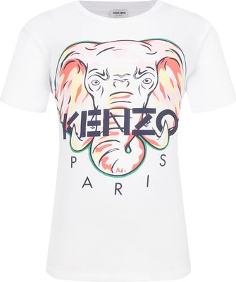 KENZO KIDS - Bluzka dziewczęca na lato ze sklepu: Gomez Fashion Store w kategorii: Bluzki dziewczęce