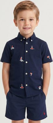 Koszula chłopięca letnia Polo Ralph Lauren ze sklepu: Gomez Fashion Store w kategorii: Koszule chłopięce