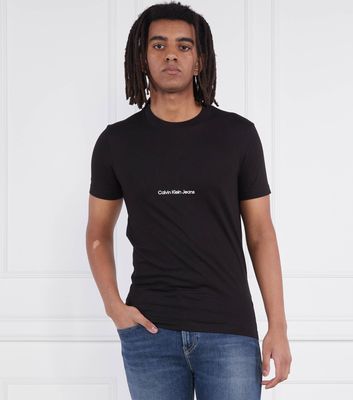 T-shirt męski na wiosnę Calvin Klein Jeans ze sklepu: Gomez Fashion Store w kategorii: T-shirty męskie - zdjęcie 874714-BD9-10338_CJ232M000068A81