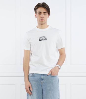 Calvin Klein - T-shirt męski ze sklepu: Gomez Fashion Store w kategorii: T-shirty męskie - zdjęcie 874714-BD9-10338_CK232M000045257