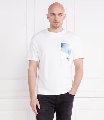 Calvin Klein - T-shirt męski ze sklepu: Gomez Fashion Store w kategorii: T-shirty męskie - zdjęcie 874714-BD9-10338_CK232M000049257