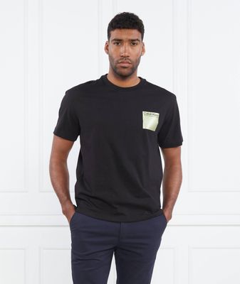 T-shirt męski wiosenny Calvin Klein ze sklepu: Gomez Fashion Store w kategorii: T-shirty męskie - zdjęcie 874714-BD9-10338_CK232M000050A23