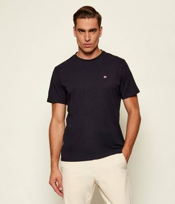 T-shirt męski w sportowym stylu Napapijri ze sklepu: Gomez Fashion Store w kategorii: T-shirty męskie - zdjęcie 874714-BD9-10338_NA232M000010041