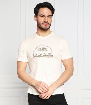 T-shirt męski w sportowym stylu Napapijri ze sklepu: Gomez Fashion Store w kategorii: T-shirty męskie - zdjęcie 874714-BD9-10338_NA232M000026288