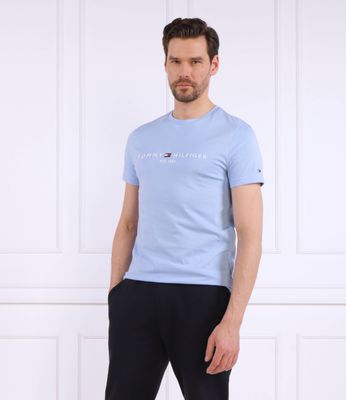 T-shirt męski na wiosnę Tommy Hilfiger ze sklepu: Gomez Fashion Store w kategorii: T-shirty męskie - zdjęcie 874714-BD9-10338_TH232M000060346