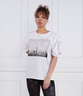 Bluzka damska młodzieżowa SILVIAN HEACH ze sklepu: Gomez Fashion Store w kategorii: Bluzki damskie - zdjęcie 874714-BD9-10338_SH231W000017129
