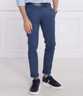 Spodnie męskie jesienne Tommy Hilfiger ze sklepu: Gomez Fashion Store w kategorii: Spodnie męskie - zdjęcie 874714-BD9-10338_TH232M000084369