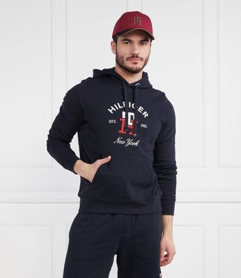 Bluza męska na zimę Tommy Hilfiger ze sklepu: Gomez Fashion Store w kategorii: Bluzy męskie - zdjęcie 874714-BD9-10338_TH232M000091F23