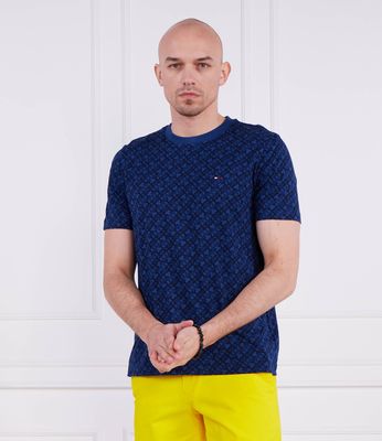 T-shirt męski na wiosnę Tommy Hilfiger ze sklepu: Gomez Fashion Store w kategorii: T-shirty męskie - zdjęcie 874714-BD9-10338_TH232M000102D11