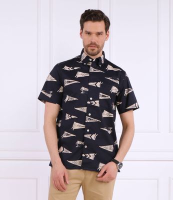 Koszula męska z klasycznym kołnierzykiem na wiosnę Tommy Hilfiger ze sklepu: Gomez Fashion Store w kategorii: Koszule męskie - zdjęcie 874714-BD9-10338_TH232M000118D11