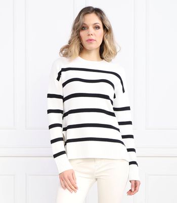 Sweter damski na zimę Liviana Conti ze sklepu: Gomez Fashion Store w kategorii: Swetry damskie - zdjęcie 874714-BD9-10338_LN231W000022034