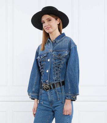 Kurtka damska Pinko ze sklepu: Gomez Fashion Store w kategorii: Kurtki damskie - zdjęcie 874714-BD9-10338_PI231W000056321