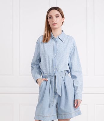 Koszula damska na wiosnę Pinko ze sklepu: Gomez Fashion Store w kategorii: Koszule damskie - zdjęcie 874714-BD9-10338_PI231W000065505