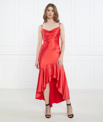 Sukienka na lato elegancka Pinko ze sklepu: Gomez Fashion Store w kategorii: Sukienki - zdjęcie 874714-BD9-10338_PI231W000073853