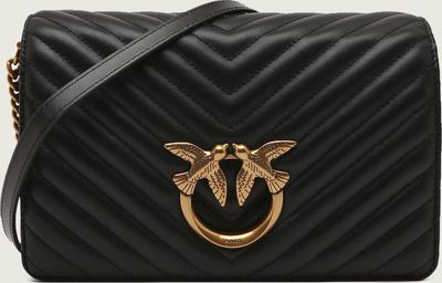 Pinko - Listonoszka elegancka ze sklepu: Gomez Fashion Store w kategorii: Listonoszki - zdjęcie 874714-BD9-10338_PI231W000149582