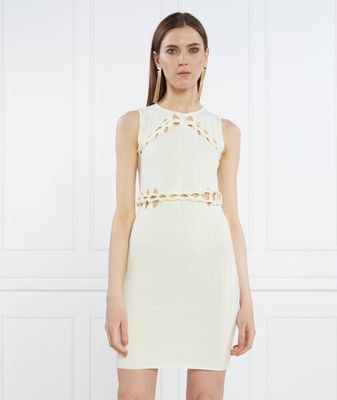 Sukienka na lato dopasowana Pinko ze sklepu: Gomez Fashion Store w kategorii: Sukienki - zdjęcie 874714-BD9-10338_PI232W000110059