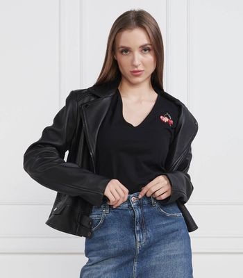 Bluzka damska Pinko ze sklepu: Gomez Fashion Store w kategorii: Bluzki damskie - zdjęcie 874714-BD9-10338_PI232W000125099