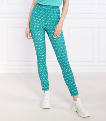 Spodnie damskie na wiosnę casual Pinko ze sklepu: Gomez Fashion Store w kategorii: Spodnie damskie - zdjęcie 874714-BD9-10338_PI232W000143945