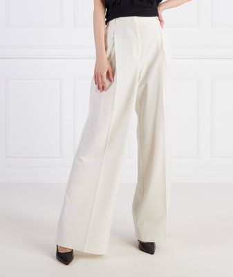 Spodnie damskie retro Pinko ze sklepu: Gomez Fashion Store w kategorii: Spodnie damskie - zdjęcie 874714-BD9-10338_PI232W000160933