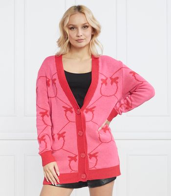 Sweter damski casual Pinko ze sklepu: Gomez Fashion Store w kategorii: Swetry damskie - zdjęcie 874714-BD9-10338_PI232W000184953