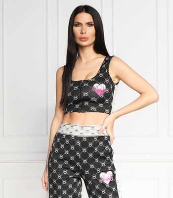 Bluzka damska casual Pinko ze sklepu: Gomez Fashion Store w kategorii: Bluzki damskie - zdjęcie 874714-BD9-10338_PI232W000190789