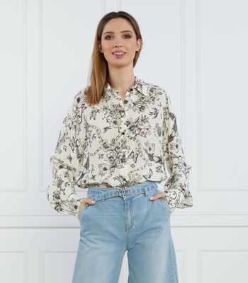 Koszula damska Pinko ze sklepu: Gomez Fashion Store w kategorii: Koszule damskie - zdjęcie 874714-BD9-10338_PI232W000194955