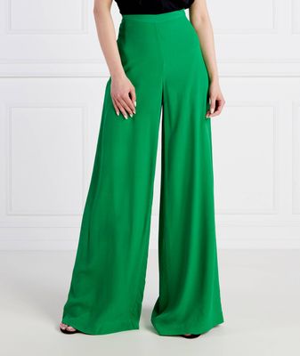 Pinko - Spodnie damskie retro ze sklepu: Gomez Fashion Store w kategorii: Spodnie damskie - zdjęcie 874714-BD9-10338_PI232W000200934
