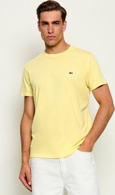 T-shirt męski casualowy Lacoste ze sklepu: Gomez Fashion Store w kategorii: T-shirty męskie - zdjęcie 874714-BD9-10338_LA232M000076701