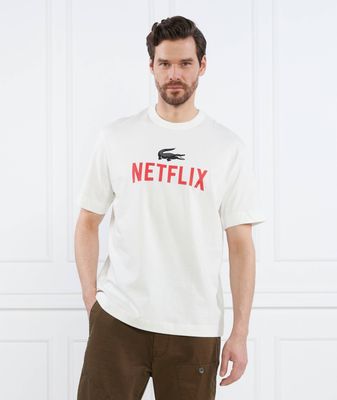 T-shirt męski młodzieżowy Lacoste ze sklepu: Gomez Fashion Store w kategorii: T-shirty męskie - zdjęcie 874714-BD9-10338_LA232M000080129