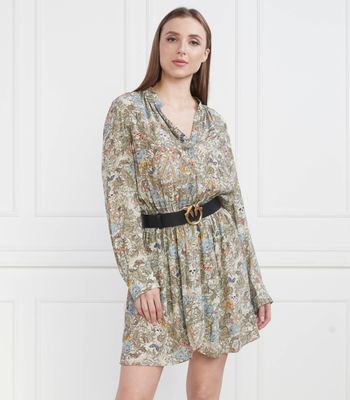 Zadig&Voltaire - Sukienka trapezowa ze sklepu: Gomez Fashion Store w kategorii: Sukienki - zdjęcie 874714-BD9-10338_ZV232W000025005