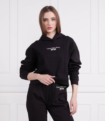 Bluza damska Calvin Klein Jeans ze sklepu: Gomez Fashion Store w kategorii: Bluzy damskie - zdjęcie 874714-BD9-10338_CJ232W000099A81