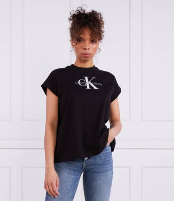 Bluzka damska na wiosnę Calvin Klein Jeans ze sklepu: Gomez Fashion Store w kategorii: Bluzki damskie - zdjęcie 874714-BD9-10338_CJ232W000103A81