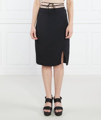 Calvin Klein Jeans - Spódnica na wiosnę ze sklepu: Gomez Fashion Store w kategorii: Spódnice - zdjęcie 874714-BD9-10338_CJ232W000123A81