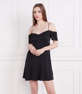 Sukienka wiosenna Calvin Klein Jeans ze sklepu: Gomez Fashion Store w kategorii: Sukienki - zdjęcie 874714-BD9-10338_CJ232W000131A81