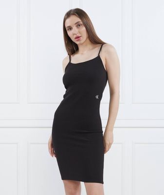 Calvin Klein Jeans - Sukienka casualowa ze sklepu: Gomez Fashion Store w kategorii: Sukienki - zdjęcie 874714-BD9-10338_CJ232W000136A81
